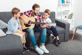 I've put together a beautiful list of simple songs to play on guitar that are great to strum and sing along with. 6 Easy Kid Songs On Guitar To Keep Them Interested And Engaged