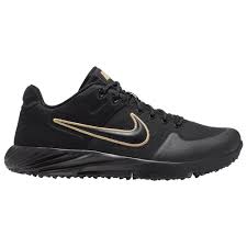 Black gold air vapormax 2019 s. Nike Alpha Huarache Elite 2 Turf Women S Turf Shoes Black Black Gold Bq4164 005