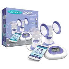 lansinoh smartpump double electric breast pump bluetooth enabled