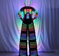 Amazon.com: Earthradius LED Robot Suits Robot Costume LED ...