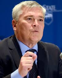 Penn State president to step down next year