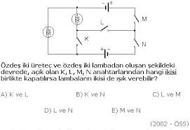 Öğrenci seçme ve yerleştirme sistemi. Universite Sinavlarinda Cikmis Elektrik Sorulari Ve Cozumleri Egitim Ve Teknoloji