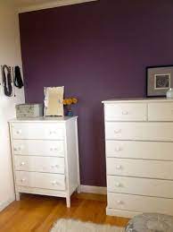 You can even combine purple with purples. Eggplant Purple Makes Rooms Rich Accent Wall Craftsman Dining Room Purple Walls