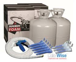 Don't worry, we're going to share some tips on how to remove that sticky spray foam. Handi Foam 605 Bf P10749 Spray Foam Insulation Kit Geschlossene Zelle Kostenloser Versand Ebay