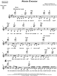 Maybe you would like to learn more about one of these? Never Enough From The Greatest Showman Sheet Music Leadsheet In A Major Download Print Sku Mn0181054