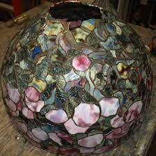 Light fixtures that have accidental damage or age related contact tiffany stained glass, ltd,. Tiffany Style Lamp Shade Repair Adammsgallery