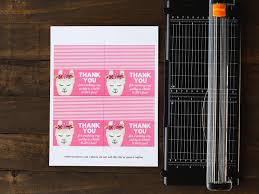 Check out this post to snag some free printable thank you tags! Llama Party Treat Bags Free Printable Six Clever Sisters