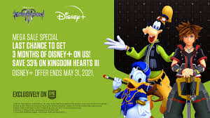 Unfortunately to do this, i need to disconnect my xbox from it's current epicgames account. Epic Games Store On Twitter Time Is Running Out Pick Up Kingdomhearts Iii Re Mind Dlc During The Epic Mega Sale And Save 33 And Get 3 Months Of Disneyplus