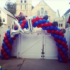 Balloon Decoration Spiderman Birthday Decoration Ideas At Home Avengers Balloon Arch Balloon Decor Avengers Birthday Avengers Party Balloon Decorations