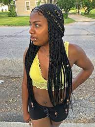 Pin By Lashanea Winfield On Hairstyles Black Hairstyles With Weave Hair Styles Braids For Black Hair