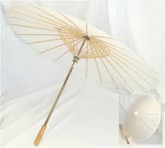 Set of 3 japanese rice paper wallets umbrella geisha book pattern made in japan. White Japanese Paper Parasol 8607322001 Proto Trading Importers And Wholesalers To Traders Only