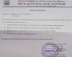 Para pengemudi diizinkan berkendara jika telah memiliki surat izin memgemudi. Contoh Surat Edaran Sekolah Islam Download Kumpulan Gambar