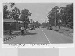 Main Road Tecoma Not A Mcdonalds In Sight As It Should Be I Acknowledge The Rose Stereograph Co And The State Library Of Victor Melbourne City Australia