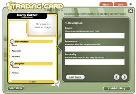 Mes cards is another free website to create baseball cards online. Create Fake Trading Cards Online Trading Card Template Creative Classroom Trading Cards