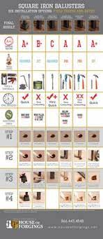 How To Install Square Iron Balusters With And Without Shoes Iron Balusters Banister Remodel Installation