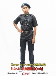 Seragam satpam kini mirip pakaian dinas polri (dok. 47 Top Kedai Jual Baju Kadet Bomba