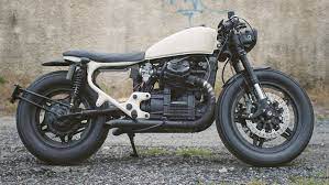 Tristan S Pepper White Honda Cx500 Return Of The Cafe Racers Cafe Racer Honda Cx500 Cafe Racer Custom Cafe Racer