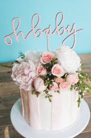 Baby Shower Cake Topper Oh Baby In Gold Glitter And Other Colors 2511216 Weddbook