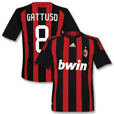 Adidas 08 09 Ac Milan Home Shirt Gattuso 8 08 09 Ac Milan Home Shirt Gattuso 8 Http Www Comparestoreprices Co Uk Footb Football Shirts Ac Milan Soccer Shirts