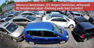 Antara kenderaan yang akan dilelong dalam lelongan awam ini termasuk kereta jenama honda jazz, toyota wish, mitsubishi lancer dan motosikal honda wave. Lelongan Awam Kenderaan Sita Di Jpj Negeri Sembilan