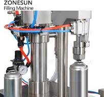Aerosol Can Filling Machine | ZS-CQ3 Hairspray Spray Filling Equoment