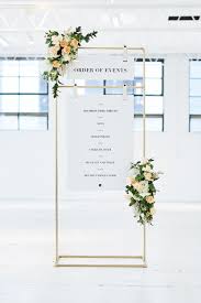 Custom Copper Wedding Seating Chart Stand In 2019 Seating