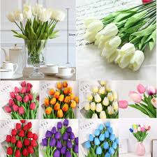 Buy 60pcs artificial flowers roses real touch fake roses for diy wedding bouquets bridal shower party home decorations (ivory&pink): More Color 10pcs Lot Tulip Artificial Flower Fake Flower Real Touch Bouquet For Wedding Party Home Outdoor Decor Fast Delivery Mega Deal Af346 Goteborgsaventyrscenter