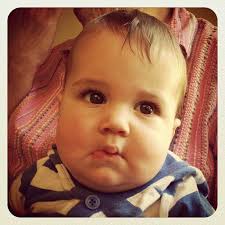 Fish Lips Baby Face Face Grandkids