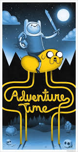 Adventure Time Poster Macera Zamani Sanat Macera Zamani Havali Seyler