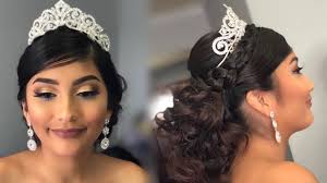 That way you know for sure that you are going to get what you want and look amazing. Quinceanera Glam Client Makeup Hair Tutorial Youtube