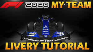 We won't comment the livery on the 2019 car is nearly identical to that of the str13, although the graphics are a tiny bit. F1 2020 Custom My Team Livery Tutorial Youtube