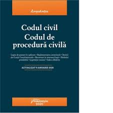 Codul de procedura civila (actualizat la 10 februarie 2020) 2020. Srl Cod Civil Lumea Fericirii