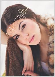 Handcrafted Swarovski Crystal Wedding Circlet: Elven Bridal Tiara