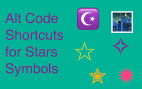 Below is the complete list of windows alt key numeric pad codes for star symbols & asterisk symbols, their corresponding html entity numeric character references and, when available, their corresponding html entity. Alt Code Shortcuts For Star Symbols Webnots
