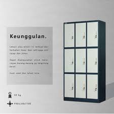 Kumpulan lowongan kerja terbaru dari warga di seluruh wilayah indonesia. Jual Tuqutuqudotcom El 9 Besi Loker Lemari Kantor 3 X 3 Murah Juni 2021 Blibli