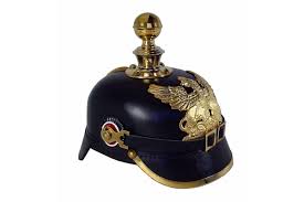 Add to favorites prussian german leather pickelhaube helmet best gift present item historicalartshop. Leder Pickelhaube Baden Artillerie Mannschaft Kaiserreich Tschako L7