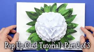 Pop up flowers are a perfect addition to greeting cards that will brighten someone's day. How To Make Flower Pop Up Card Simple Craft Ideas