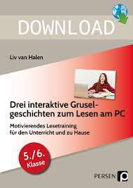 4teachers beinhaltet ein komplettangebot rund um das lehramt. Drei Interaktive Gruselgeschichten Zum Lesen Am Pc Persen