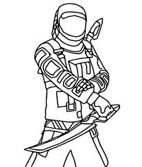 Meteors fell from the sky. The Predator Fortnite Coloring Pages Novocom Top