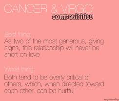 Having such similar needs and desires generally make a cancer man and cancer woman sexually compatible. She Definitely Can Be Hurtful But It S Also Mostly My Fault But That Love We Have That Love Is Virgo And Cancer Cancer Virgo Compatibility Virgo Compatibility
