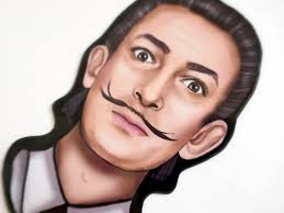 Surrealist Artist Refrigerator Magnet: Modern Art Inspired Decor