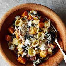 Orecchiette With Roasted Butternut Squash Kale And Caramelized Red Onion Recipe On Food52 Recipe In 2021 Autumn Pasta Recipes Fall Pasta Pasta Recipes