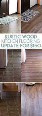 Inexpensive Rustic Wood Kitchen Floors Kitchen Faucet Upgrade Diy Kitchen Flooring Diy Flooring Diy Flooring Cheap