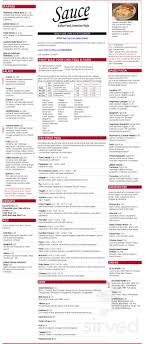 Visit 1311 memorial blvd, murfreesboro, tn 37129. Sauce Menu In Murfreesboro Tennessee Usa