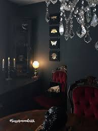 The dining set is complete with 4 pembroke dining chairs finished in a charcoal velvet. Victorian Gothic Dining Room The World Of Suzy Homemaker Www Suzyhomemaker Co Uk Suzyhomemakeruk Gothic Living Rooms Goth Home Decor Home Decor Bedroom