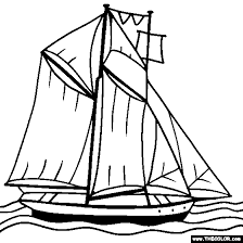 This coloring page was published on 12/09/2013 in the category: Boat Ship Speedboat Sailboat Battleship Submarine Online Coloring Pages