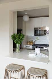 A Designer Spin On Small Space Living Kitchen Design Countertops Kitchen Remodel Small Best Kitchen Countertops