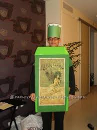 absinthe and green fairy couple costume