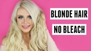After you do this, take all of the products out of the boxes. Blonde Hair With No Bleach Tutorial Diy At Home No Hair Damage Youtube