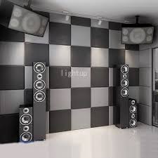 Prep your wall by cleaning it. 12pcs 5cm Thick Cube Acoustic Foam High Dense Wall Sound Proof Absorber For Studio Home Theater 3 Sizes Shopee Singapore